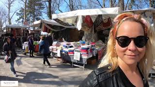 Saturday Market in Urbino with our team from Agriturismo \