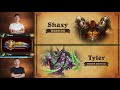 shaxy vs tyler play in hearthstone grandmasters asia pacific 2020 season 1 playoffs