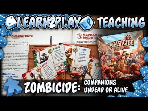 Learn to Play Gifts: Zombicide Undead or Alive Extras