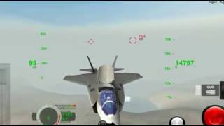 F35 Lightning vs F16 fighting falcon dogfight.