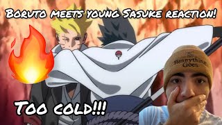 THEY TOO COLD! Boruto meets young Sasuke!! - Fan Animation | REACTION