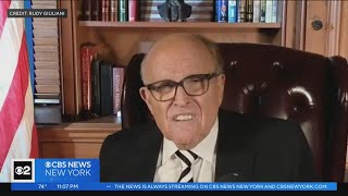 Rudy Giuliani speaks out after being charged in election interference case