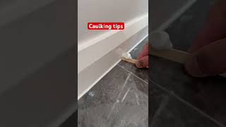 Caulking tips #caulking #foryou #goviral #youtubeshorts #satisfying #melbourne