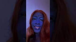 #makeup #makeupartist #mystique #mystiquemakeup #xmen #cosplay #cosplaycostume #fyp #beautyindustry