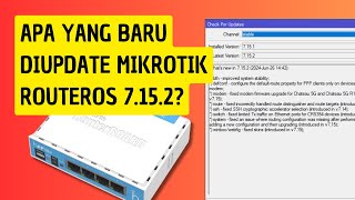 Update Mikrotik RouterOS 7.15.2