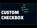 CSS Custom Checkbox List Design | Html and CSS + ( Free Source Code )  @code_clear9390