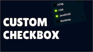 CSS Custom Checkbox List Design | Html and CSS + ( Free Source Code ) @code_clear9390