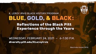 Blue, Gold, & Black: Reflections Of The Black Pitt Experience Through The Years