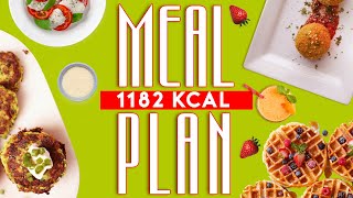 Super Low Calorie Meal Plan - 1182 kcal | Recipe Maker