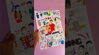 💍 Office Love to Happy Family | Wedding Anniversary Doodle Art Story #weddinganniversary #doodle