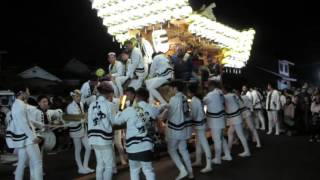 平成27年 南河内だんじり祭 JA北大伴 山中田