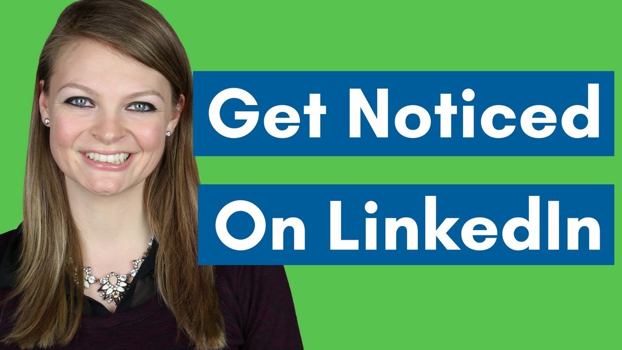 5 Tips For A Clean Linkedin Profile That Gets Noticed Youtube