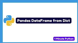 How to Create Pandas DataFrame from Dictionary in Python
