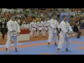 Power, control, precision: Male Team Kata competition in day 2 of the Karate World Championships