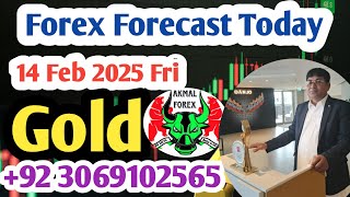 XAUUSD Analysis Today Hindi 14Feb2025 | Gold Forex Forecast usoil Price Prediction Strategy News