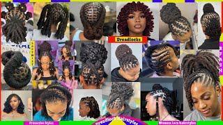 50+ Best Dreadlocks Hairstyles for women 2025| New Dreadlocks Hairstyles | Short \u0026 Long Locs Styles