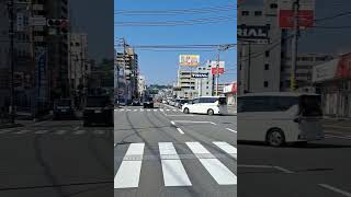 田舎街(大道小学校南)の交差点です🐤