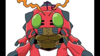 all of tentomon's evolutions