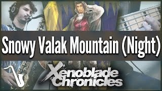 Xenoblade: Snowy Valak Mountain (Night) - Jazz Cover || insaneintherainmusic (feat. Trace Zacur)