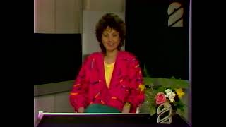 Studio, Wieczorne Wiadomości i zakończenie programu. Program Drugi 21.03.1987