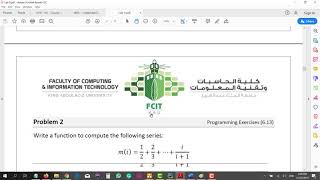 CPIT110 Lab 9 (#17) - Functions - Part 1 of 2