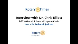 Rotary Times Dr  Chris Elliott