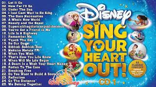 Disney Music - Disney Sing Your Heart Out ALBUM Vol.01- Disney Soundtracks Playlist 2023
