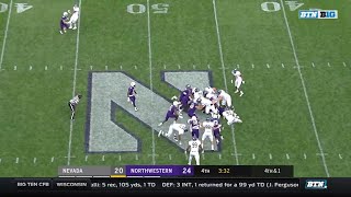 Nevada at Northwestern - Football Highlights