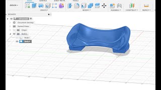 Sculpt Mode Couch in Fusion 360