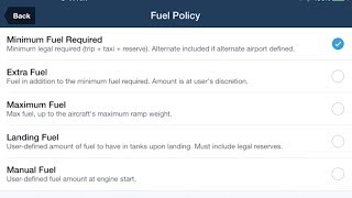 ForeFlight Performance Part 4 - Payload and Fuel Planning