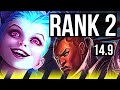 JINX & Thresh vs LUCIAN & Nami (ADC) | Rank 2, Rank 1 Jinx, 10/1/7 | EUW Challenger | 14.9