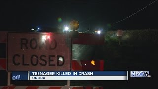 13-year-old killed, four injured in Oneida crash