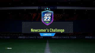 FIFA 22 Newcomers Challenge SBC #4 - Total Cost: 1,600 Coins