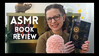 ASMR Library Book Review 💙 Divine Rivals by Rebecca Ross (book spine tapping, soft speaking)