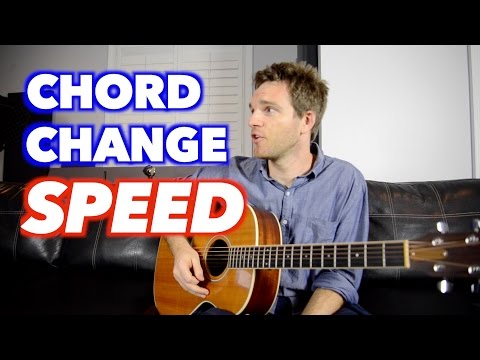How to Get Faster at Changing Guitar Chords How to Get Faster at Changing Guitar Chords