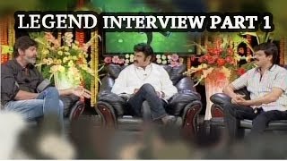 Legend Movie Team Exclusive Interview P1 - Balakrishna, Jagapathi Babu, Boyapati