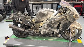 The spectacular restoration of the Suzuki Hayabusa – Devolver el “avión terrestre” a una nueva vida.