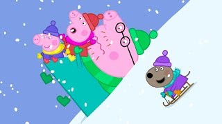 Świnka Peppa ⛄ Świąteczne Wydanie Specjalne: Przejażdżka Saniami ⛄ Bajki Po Polsku | Peppa po Polsku