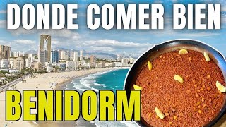 BENIDORM (2025): Donde COMER bueno, bonito y barato 😋 MEJORES RESTAURANTES y BARES para COMER 🔝