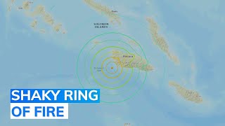 Magnitude 7 Quake Strikes Solomon Islands
