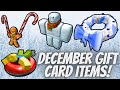 Roblox December 2024 Gift Card Items!