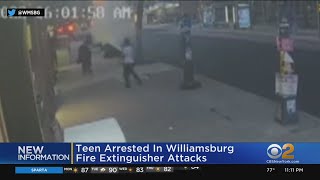 14 Year Old Arrested In Williamsburg Fire Extinguisher Attacks