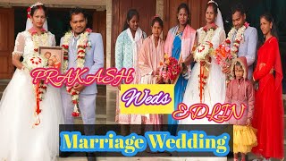 PRAKASH WEDS  EDLIN// HAPPY WEDDING 💒 // AT - KUARMUNDA PARISH // ROURKELA// WEDDING