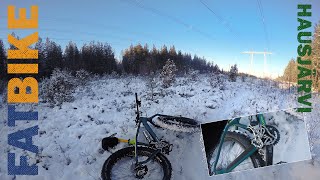 Fatbike Ride, Hausjärvi Finland (-18 degrees)