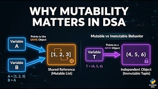 Mutable vs Immutable in Python — Why It Matters in DSA