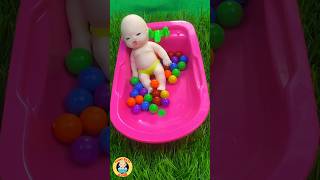Rainbow Satisfying Video | Magic Mixing Candy ASMR in Three BathTubs with Skittles & Slime M&M's