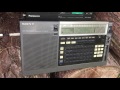 Radio Guinée 9650 kHz Conakry, Guinea, excellent signal, wide & narrow audio BW