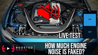 Cars Using FAKE Engine Sound!