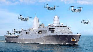 A Day in Life of US Navy’s Super Advanced Billion $ Amphibious Transport Dock