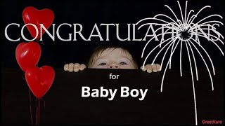 Congratulations message for Parents on getting Baby Boy